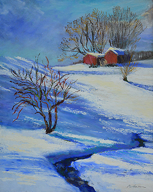 Winter Barns